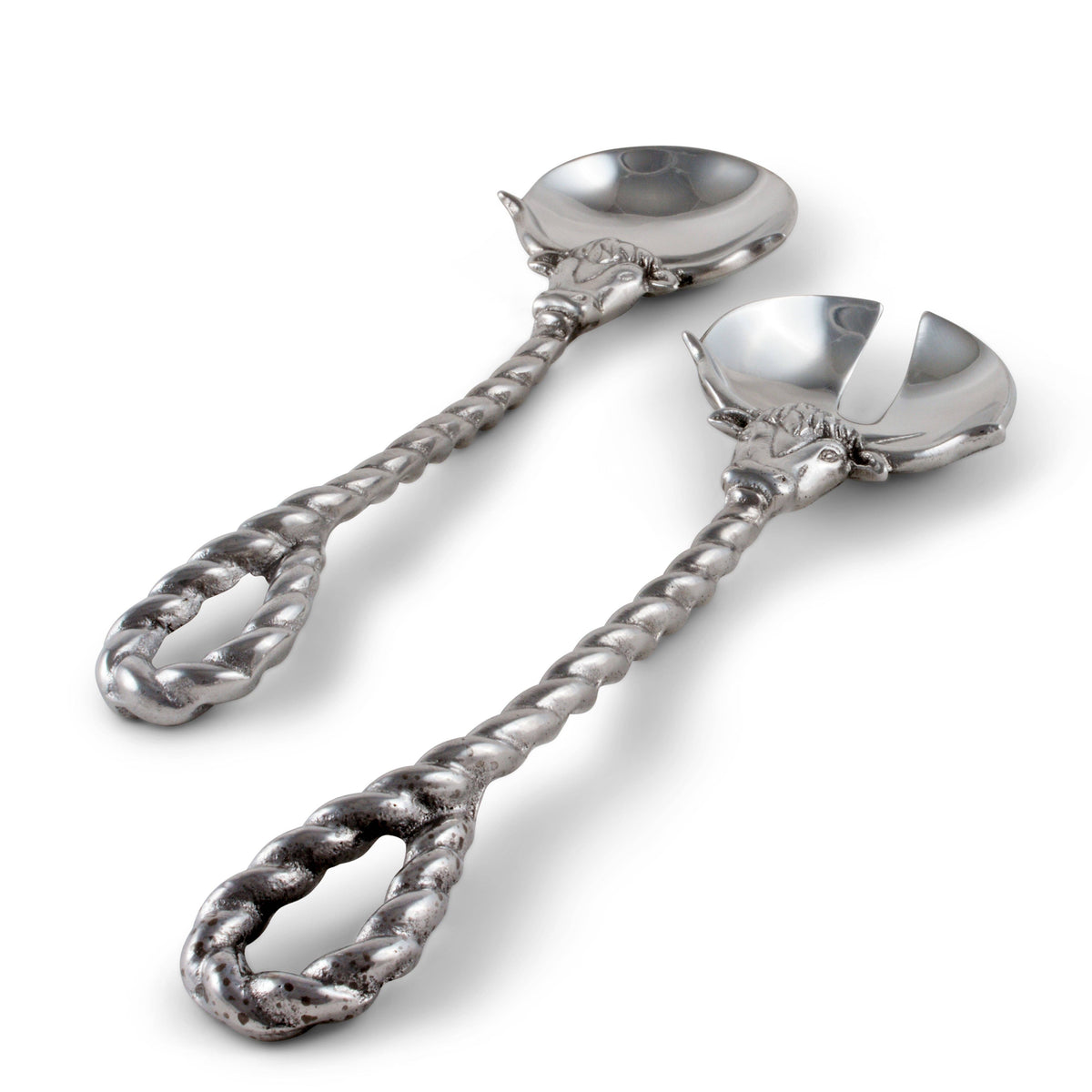 Arthur Court | Longhorn Serving Set