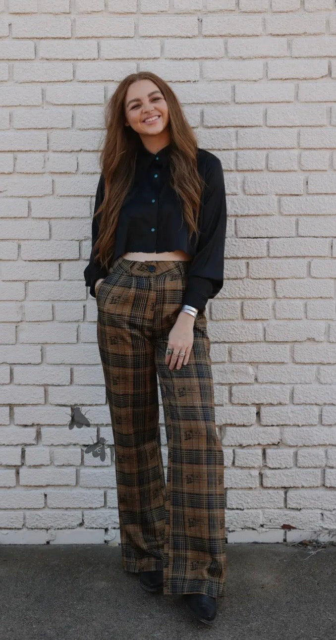 Plaid Pants| Ladies