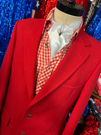 Vintage Blazer| Men’s |Red
