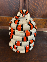Pottery|Canister|Snake