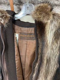 Tanuki Fur Coat|Yves St Laurent