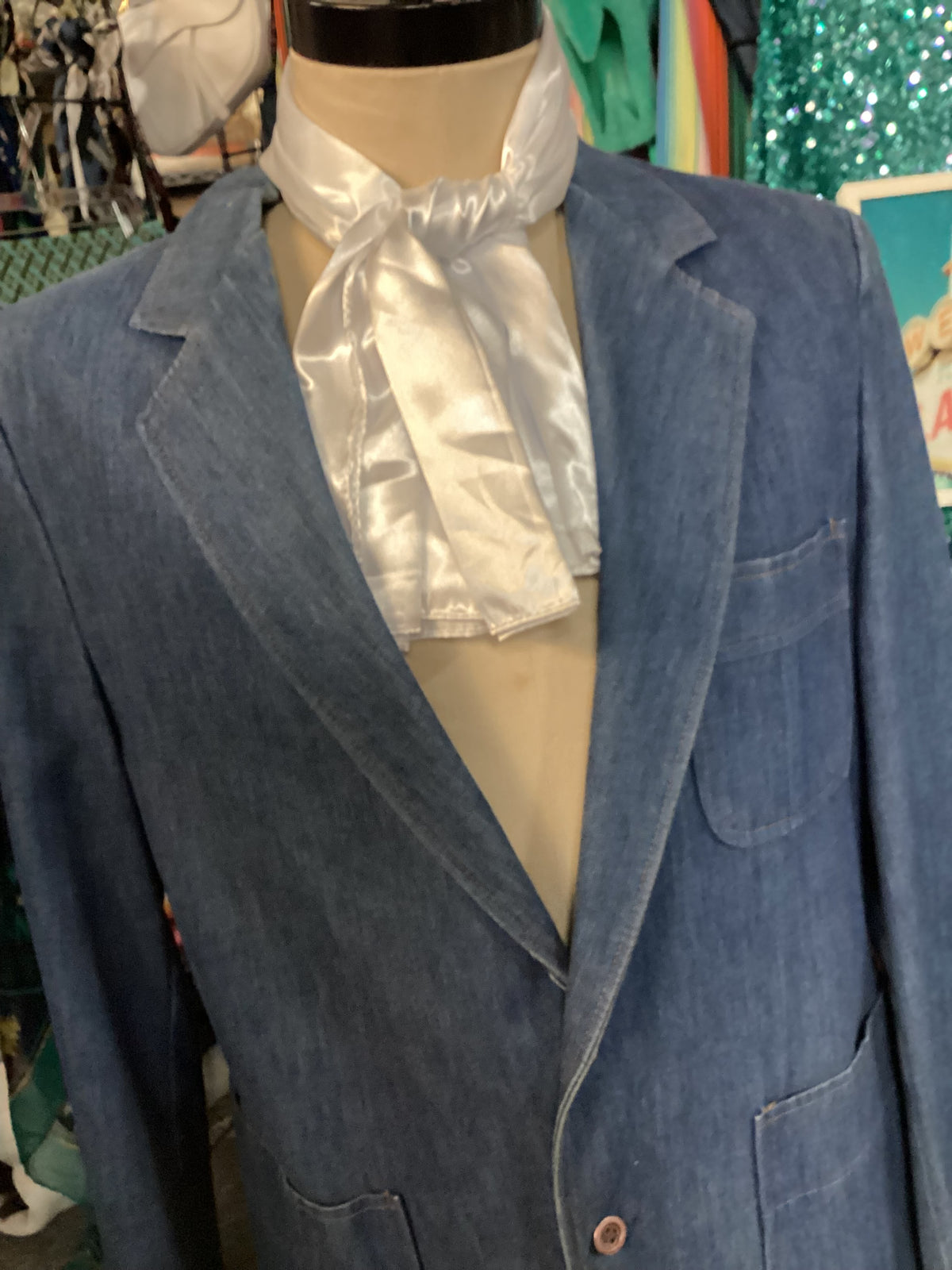 Vintage Denim Sport Coat