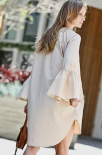 Bell Sleeve Hi Low