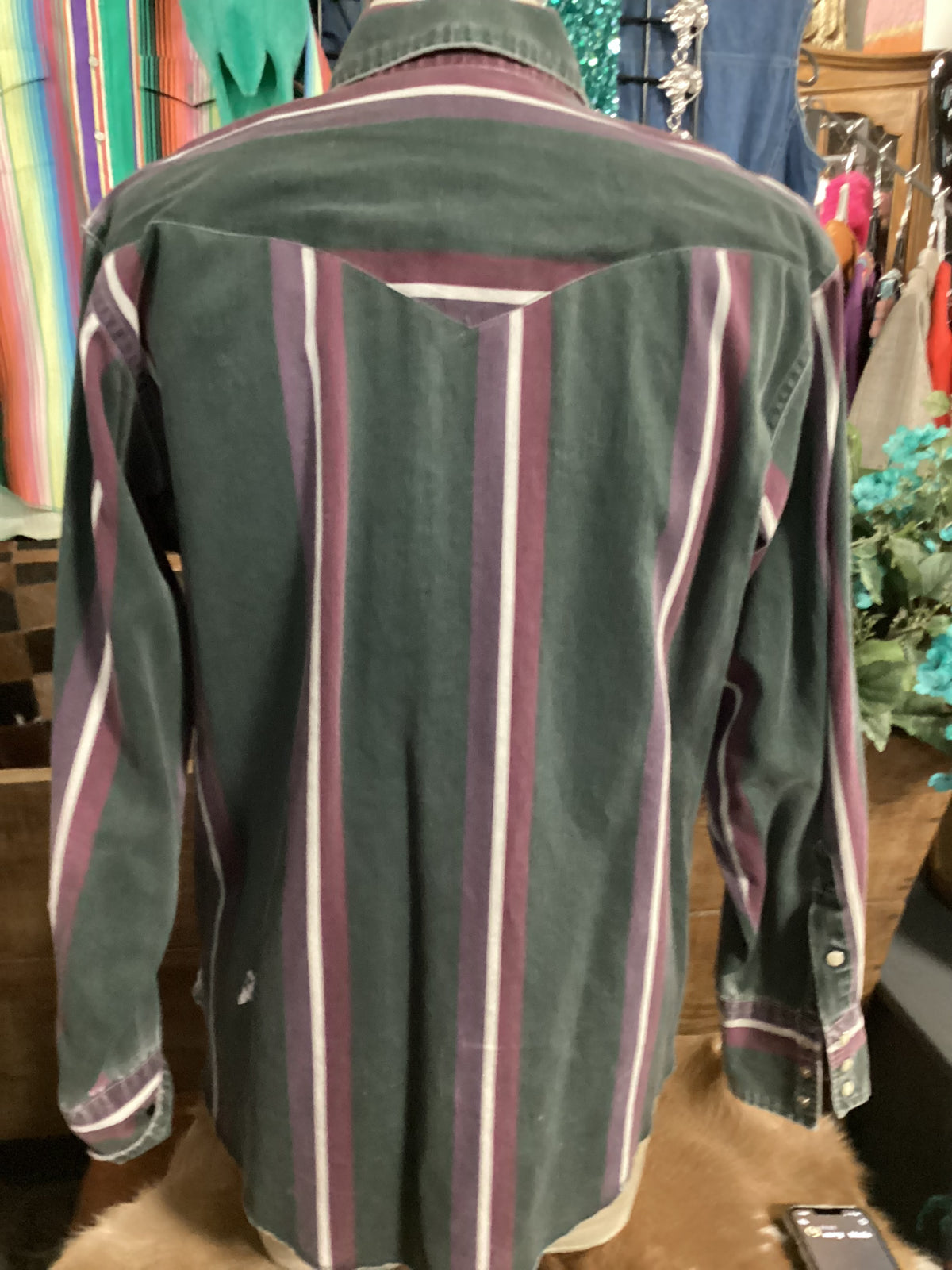 Vintage Wrangler | Stripe | Pearl
