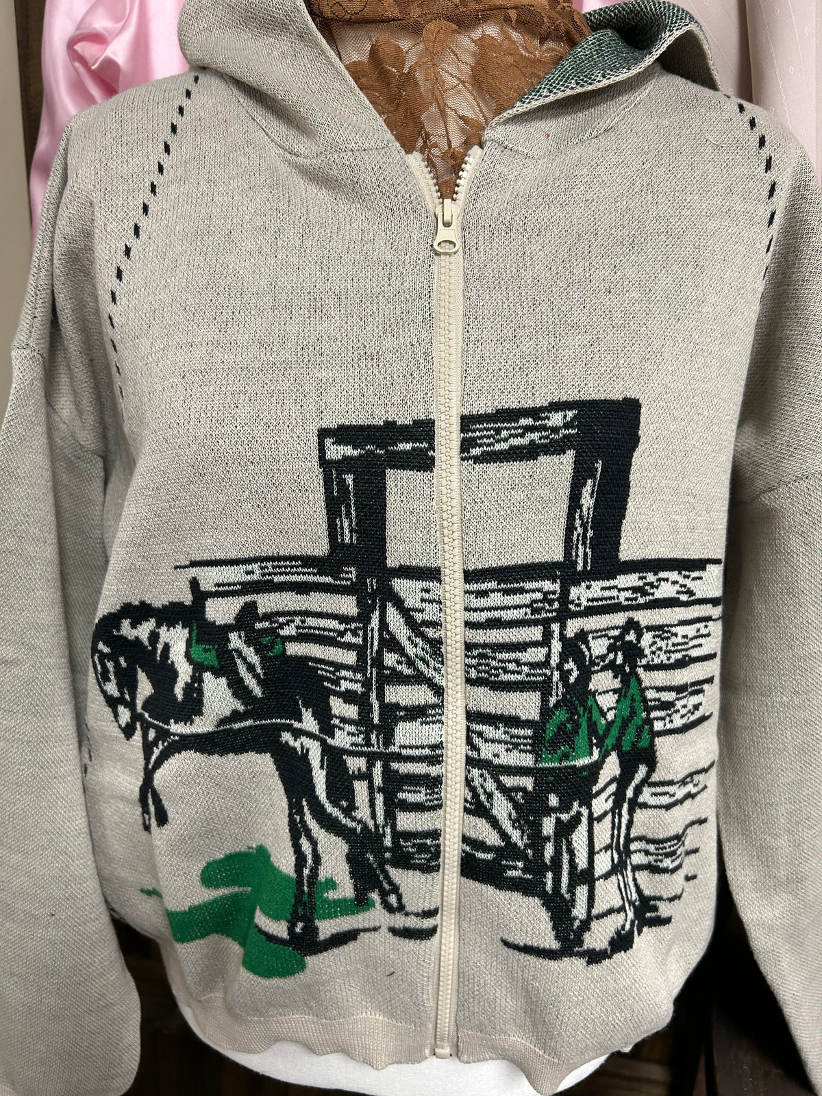 Ladies | Zip-Up | Hoodie | Rodeo Chute