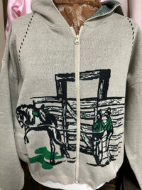 Ladies | Zip-Up | Hoodie | Rodeo Chute