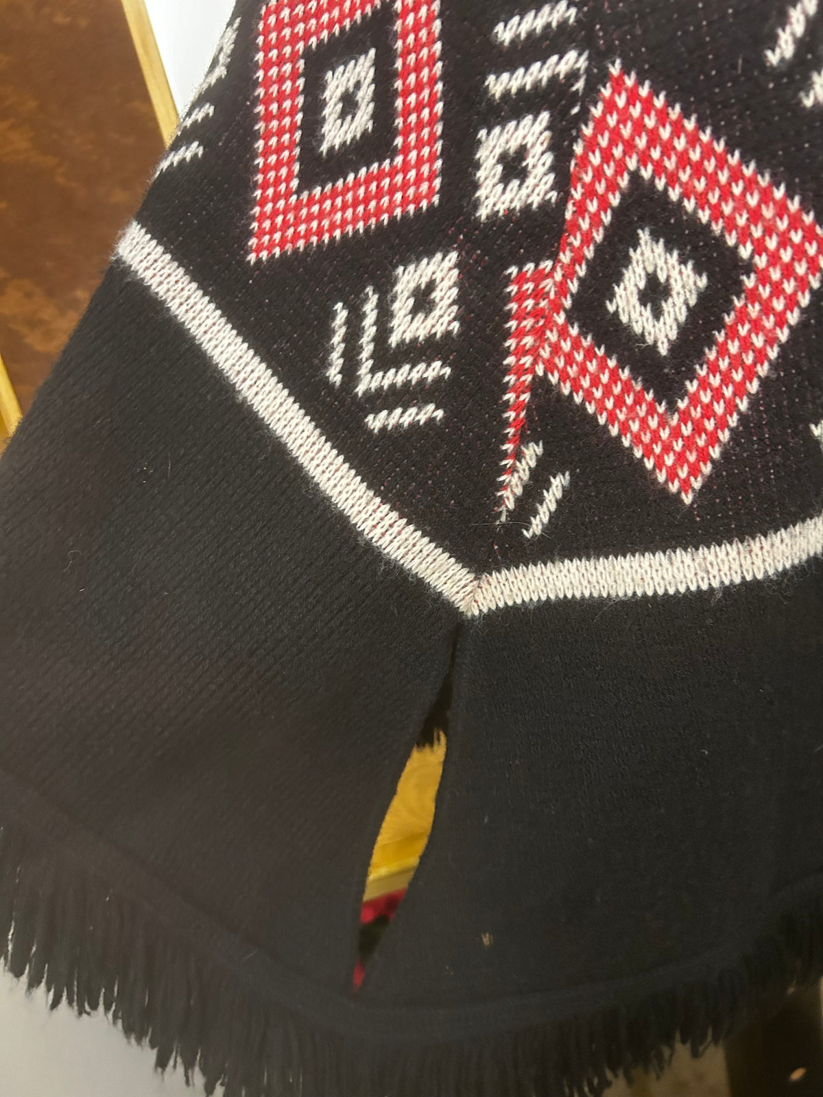 Ladies Vintage Poncho