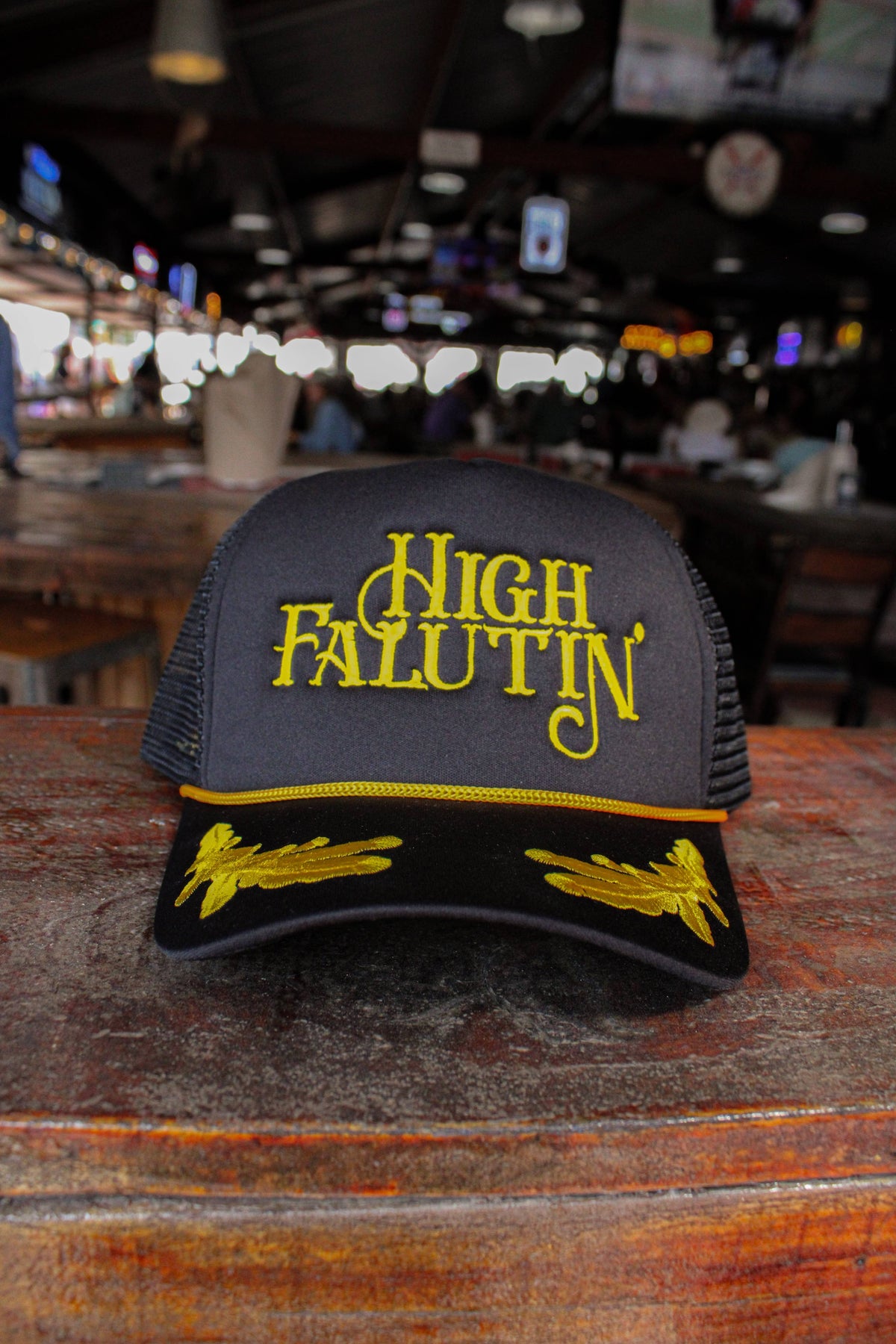 Trucker Hat- HIGH FALUTIN'