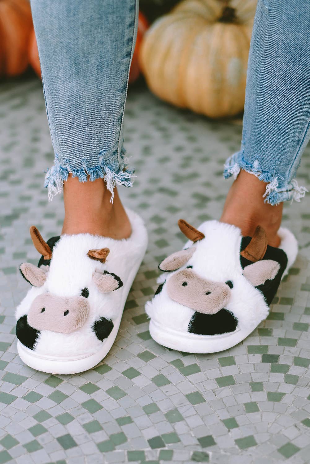 Cow | Plush | Slippers