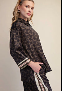 Blouse| Horse|Green |
