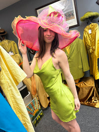 Ladies | Chartreuse | Mini Dress