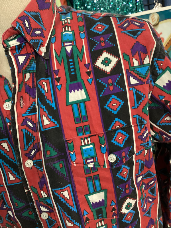 Vintage Wrangler | Kachina | Button Down Collar