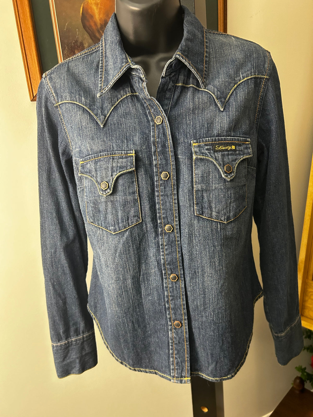 Ladies Blouse |Denim| Lucky Brand|