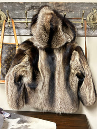 Tanuki Fur Coat|Yves St Laurent