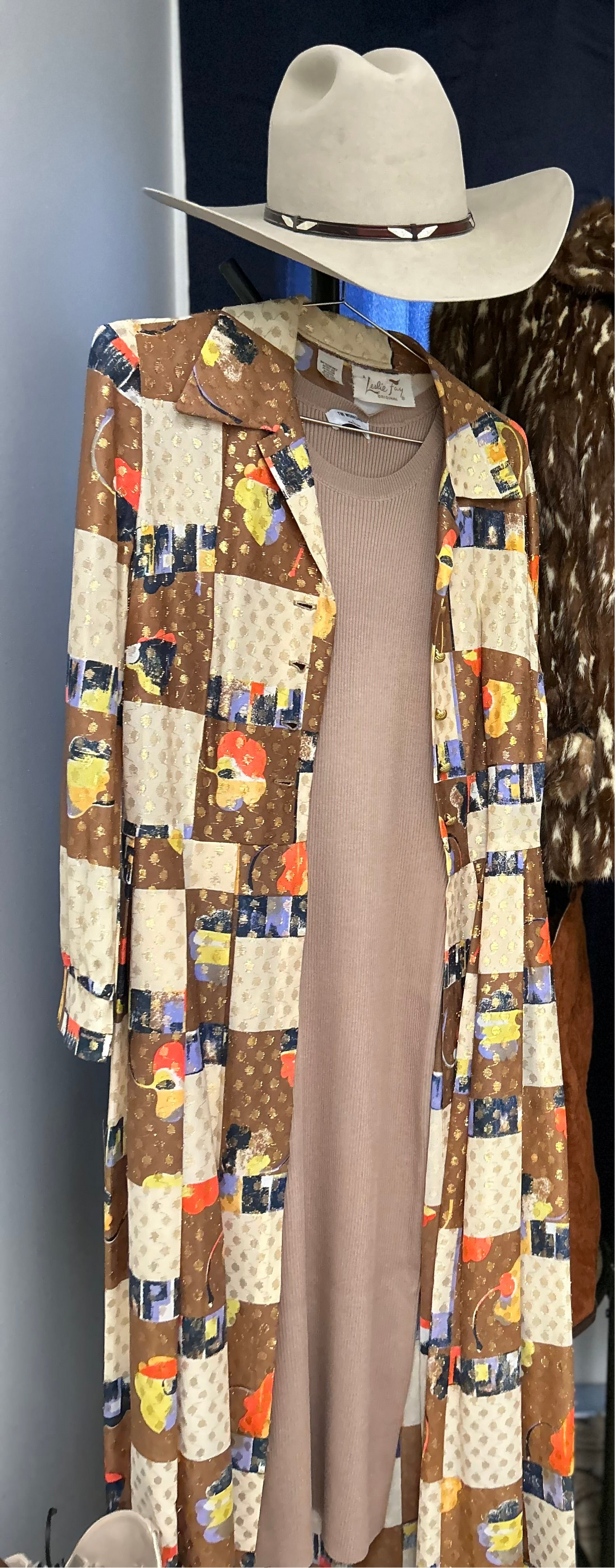 Vintage Ladies Dress| Duster