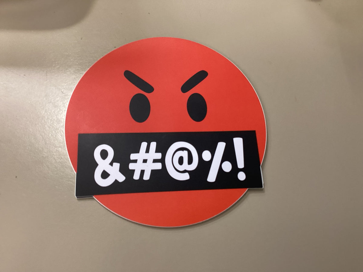 Sticker| Cussing Emoji