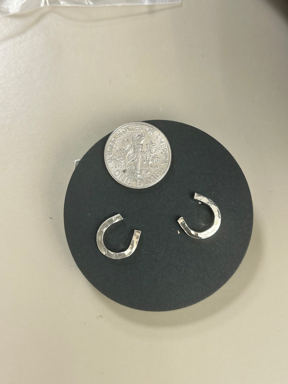 Horse Shoe Earrings | Sterling |