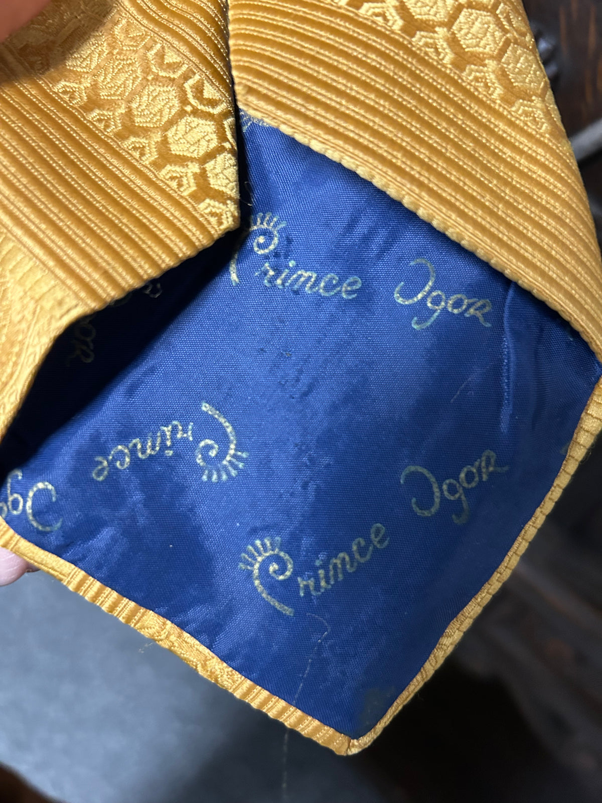 Necktie | Vintage Gold
