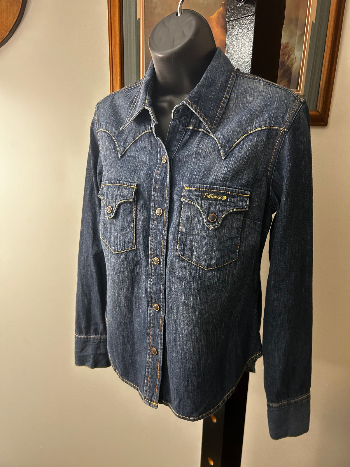 Ladies Blouse |Denim| Lucky Brand|