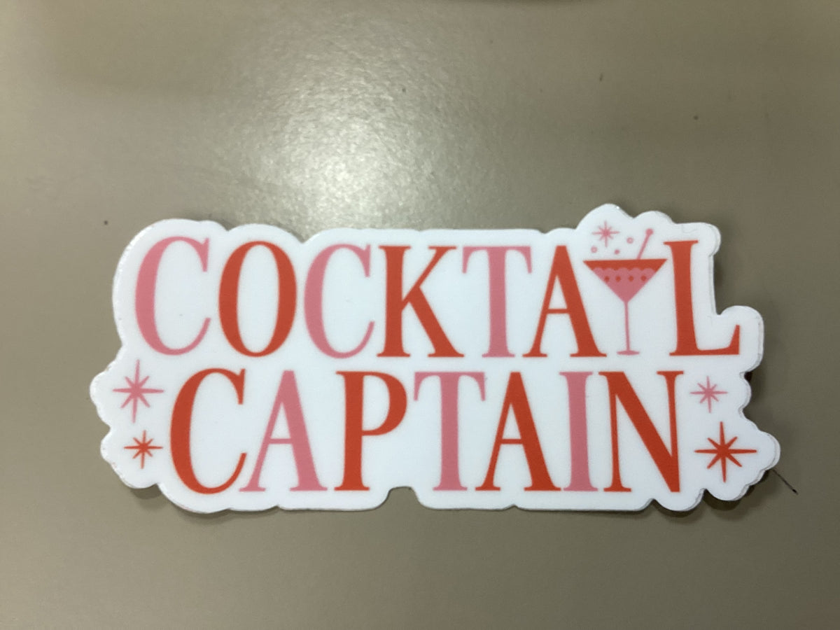 Sticker | cocktail, captain
