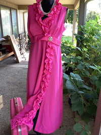 Vintage Maxi Dress| Pink
