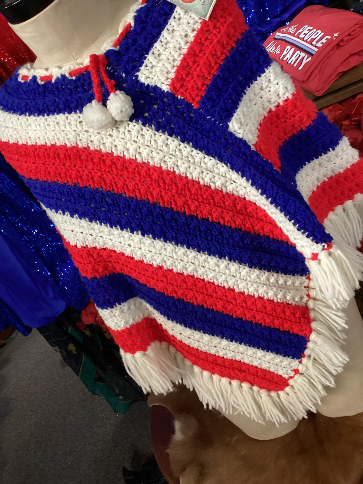 Vintage Poncho | Crochet
