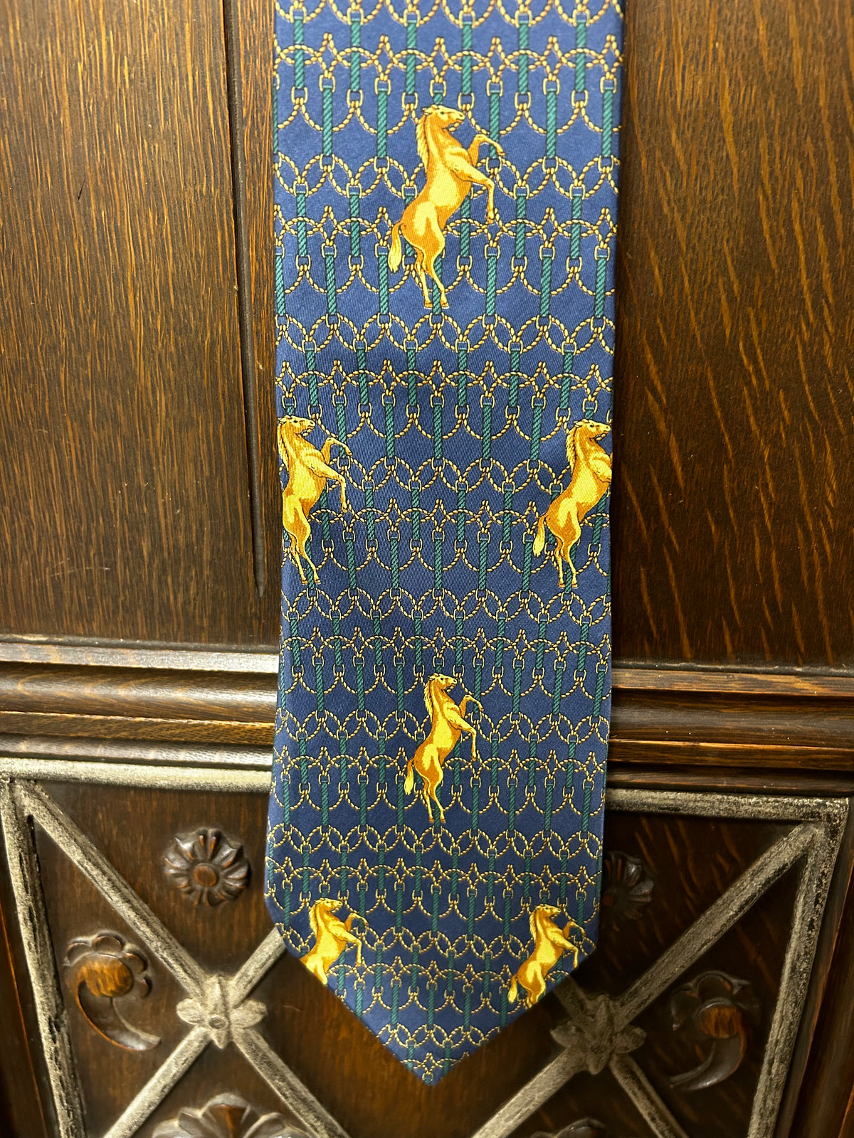 Necktie | Italian Gold Horse