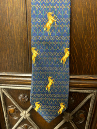 Necktie | Italian Gold Horse