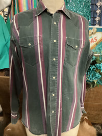 Vintage Wrangler | Stripe | Pearl