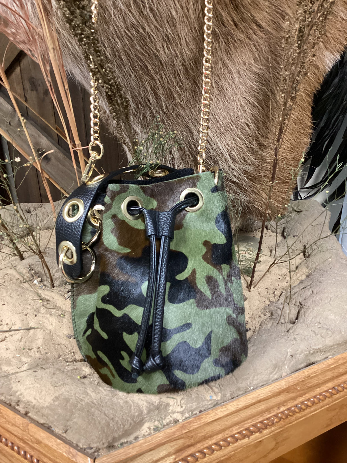 Purse| Cowhide| Bucket