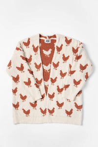 Ladies | Cardigan | Chicken