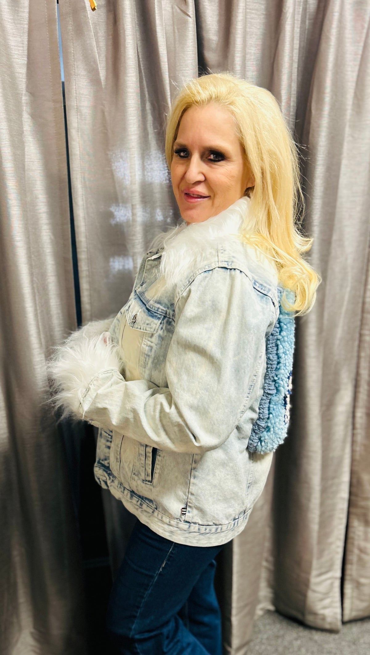 Jean Jacket| Custom | Crafty Cat