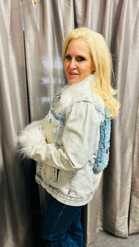 Jean Jacket| Custom | Crafty Cat