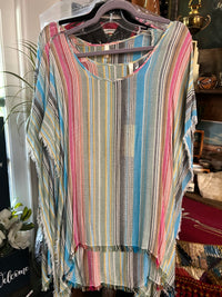 Ladies Top| pastel serape