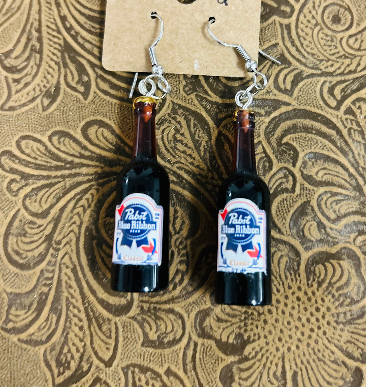 Beer Bottle Earrings