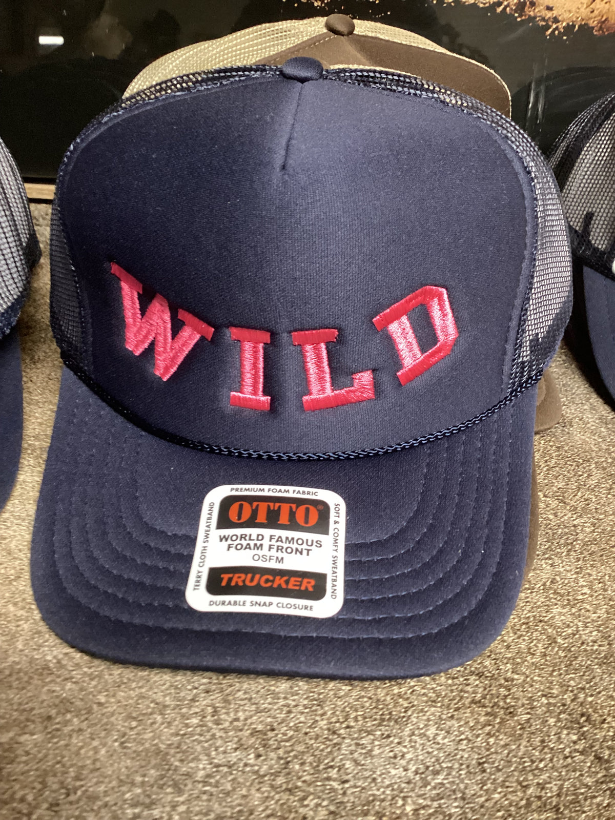 Trucker Cap| Wild | Navy