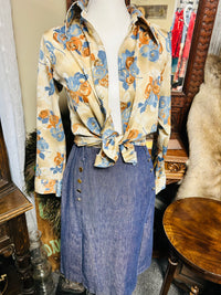 Vintage Shirt| 1970’s | Floral