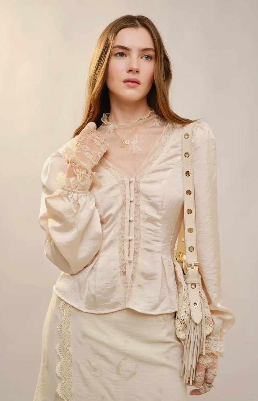Blouse | ivory