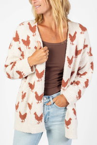 Ladies | Cardigan | Chicken