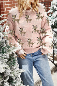 Ladies | Sweater | Knit | Christmas | Reindeer