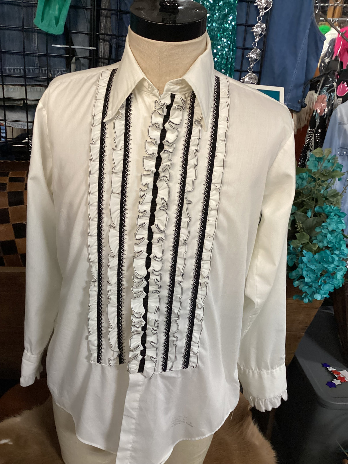 Ruffle Tuxedo|Formal | Shirt