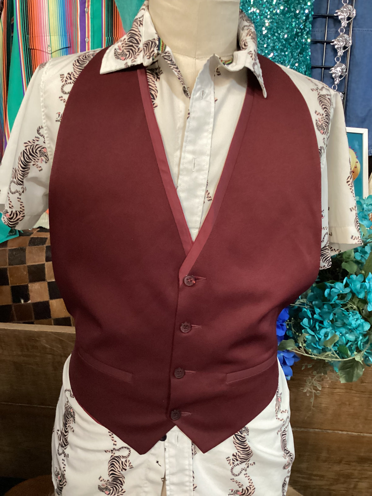 Vintage Formal| Men’s |Burgundy