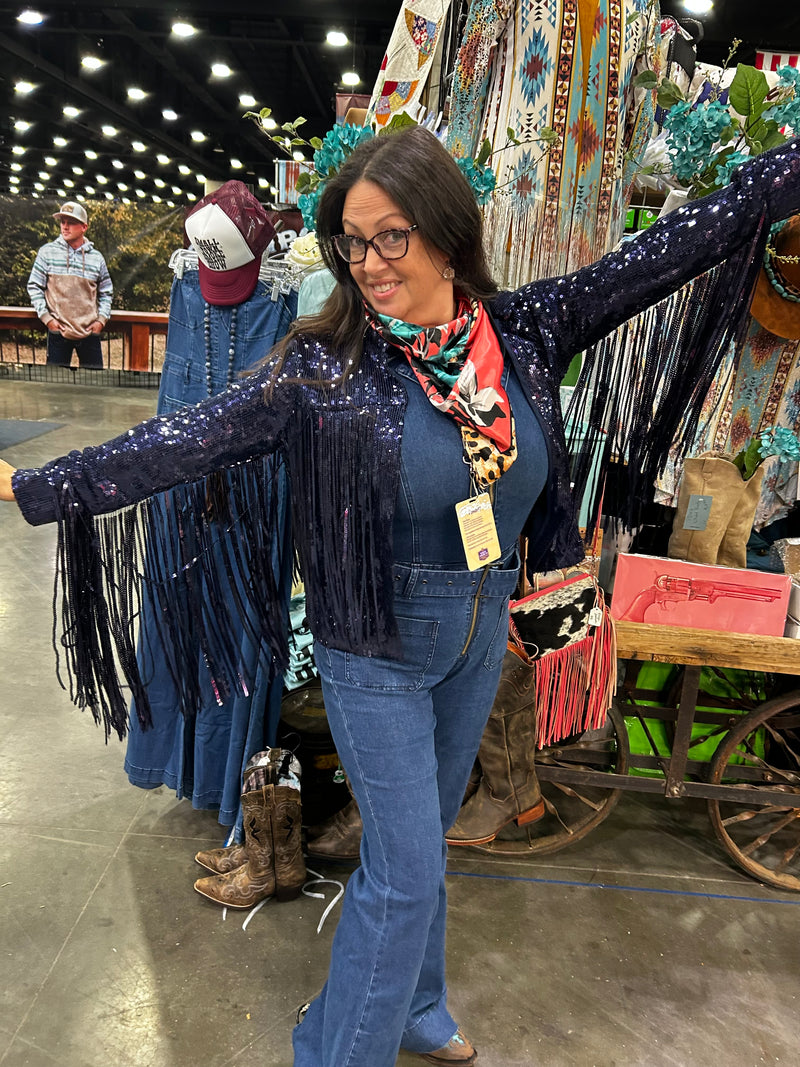 Women’s Jacket | Fringe | Sequin