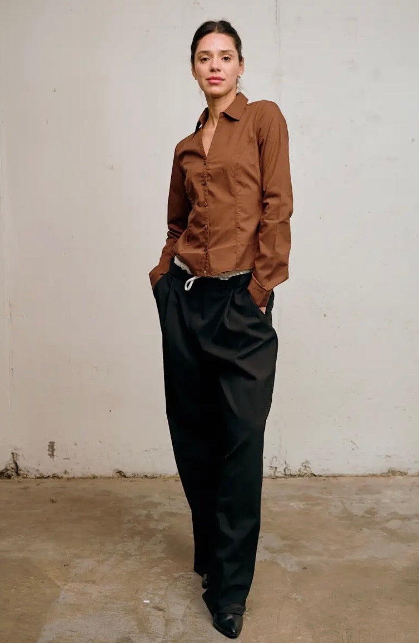Blouse| Solid| Button Up