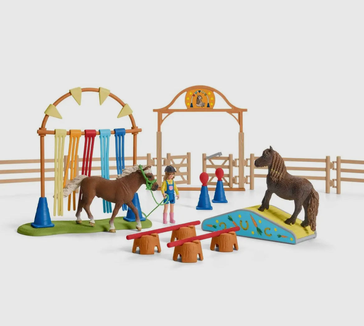 Schleich Farm World|Pony Agility Set