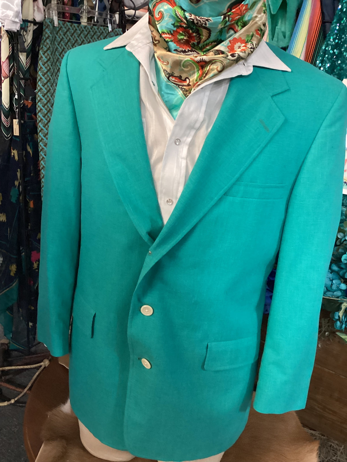 Vintage Blazer|Men’s| Teal