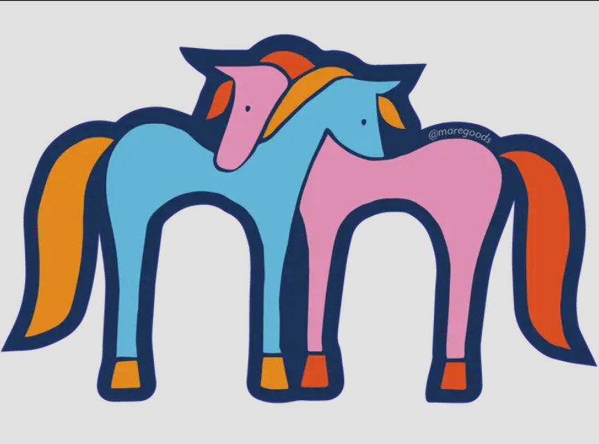 Sticker | Lovey Horses