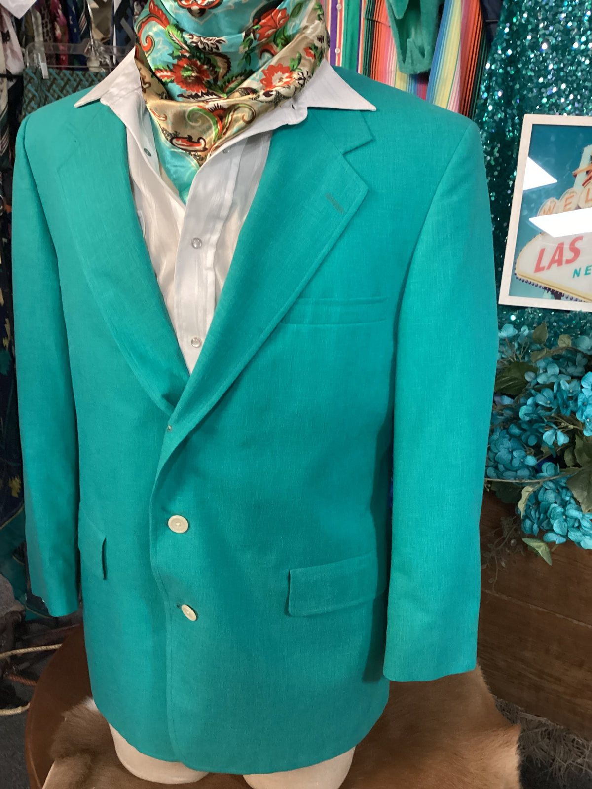 Vintage Blazer|Men’s| Teal