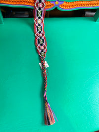 Hat Band| Beaded |Pink Crystal