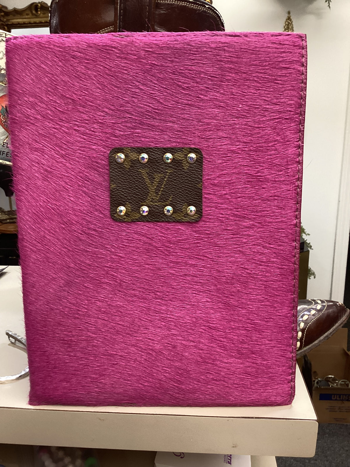 Journal| Cowhide |Pink| LV